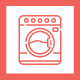 washing machine on demand icon
